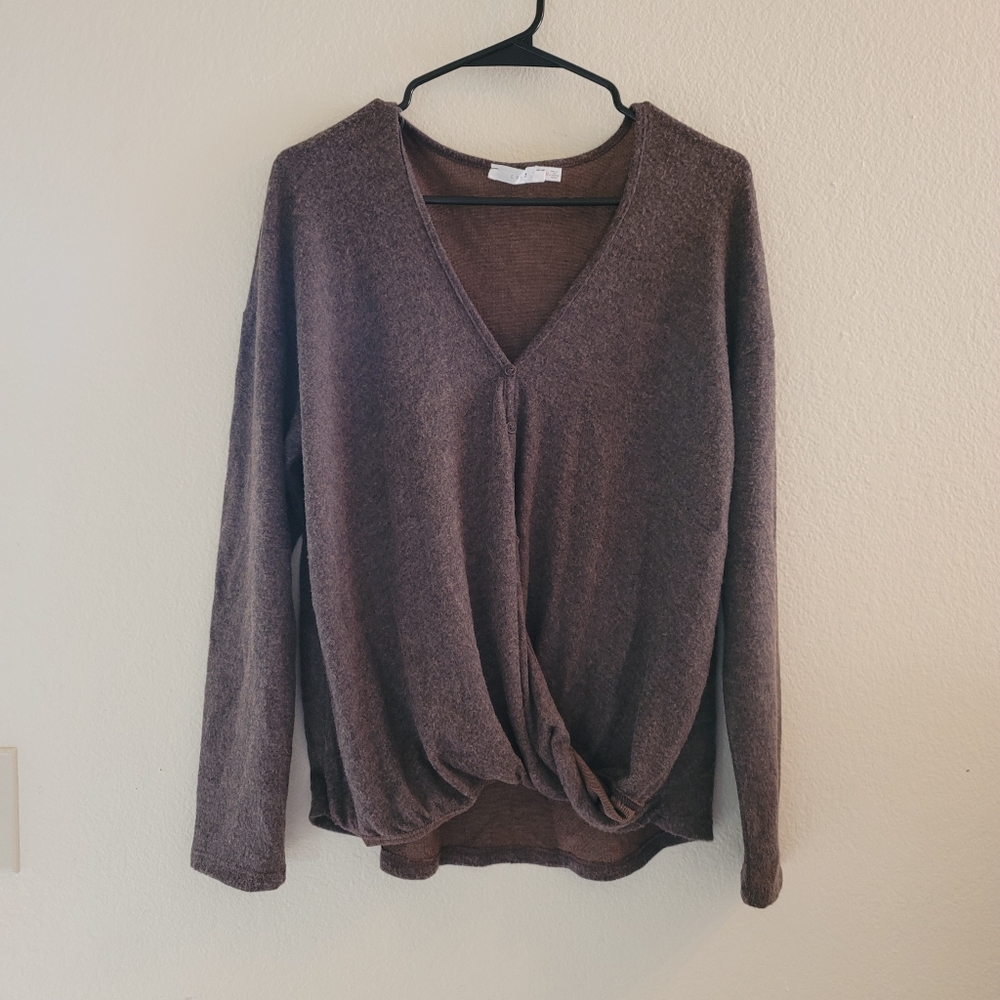 Lush Brown Shirt